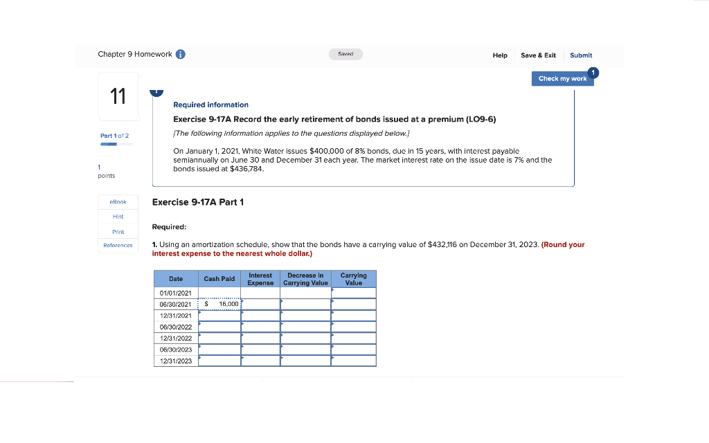 I need help with this. Thanks:) Chapter 9 Homework Saved Help Save