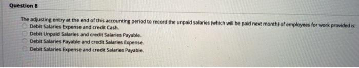 October 1 and recorded it as unearned revenue Assuming adjusting entries are