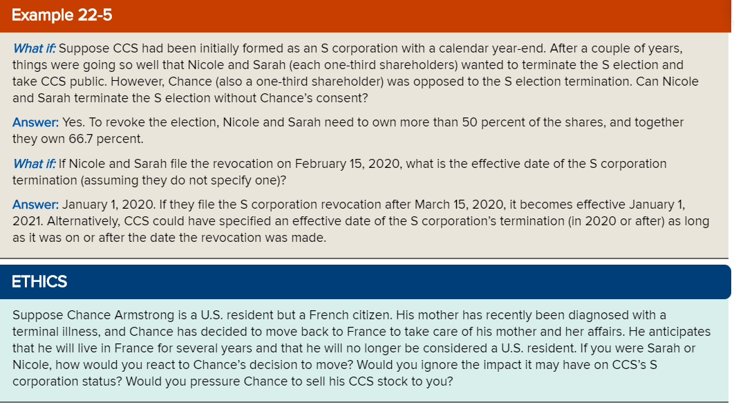 Overview S corporations are often used as the entity type for many