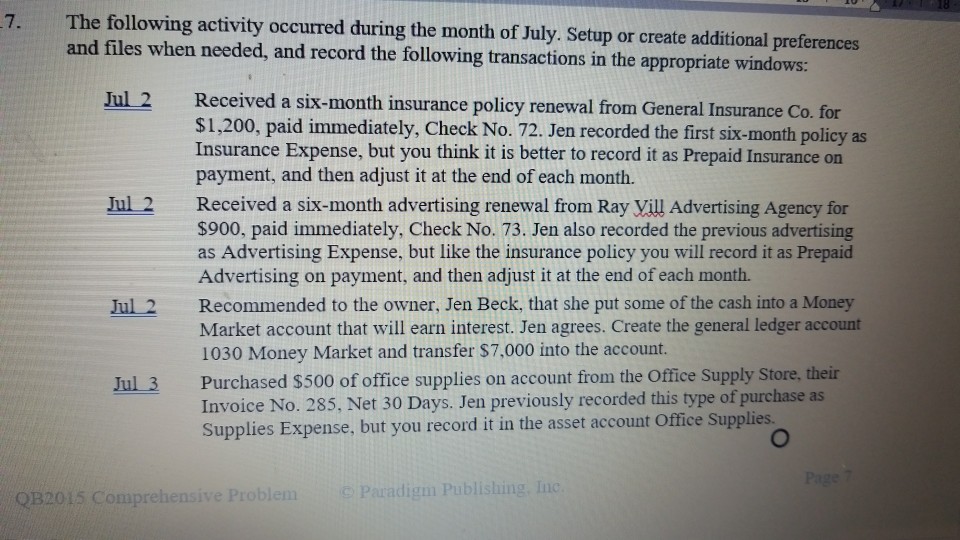  Can anyone please tell me which windows in Quickbboks do I