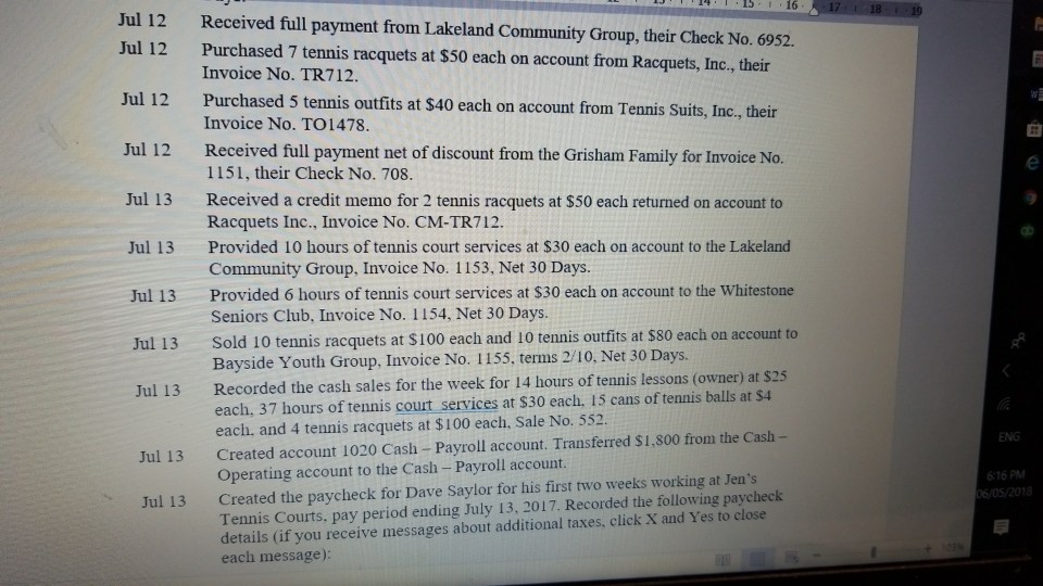 the month of July. Setup or create additional preferences and files when