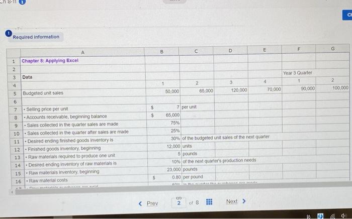 to create your own worksheet version of the Review Problem in the