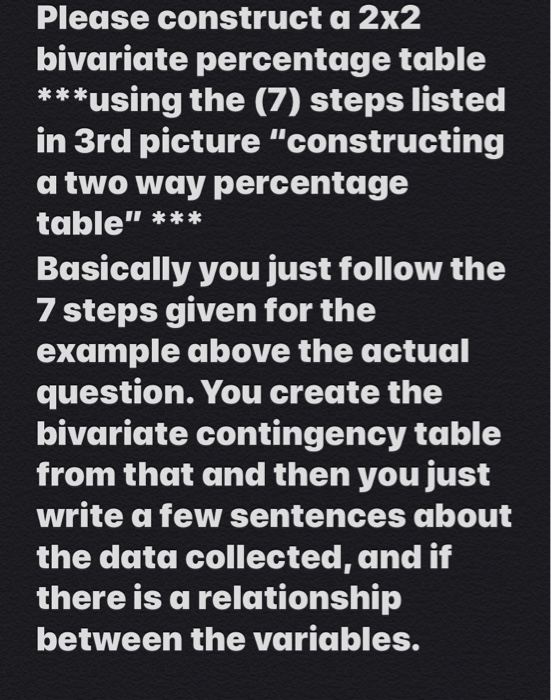 classified into a cell of this 3X3 table. The cell frequencies in
