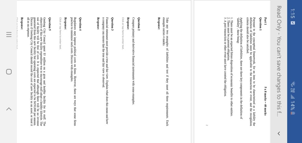 1:15 Cut Volt ll 14% Read Only - You can't save