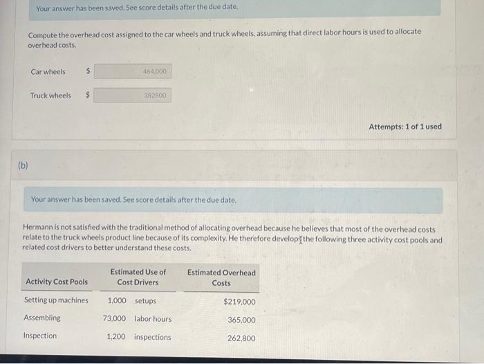 truck wheels product lines using an activitty based costing system Altex Inc.