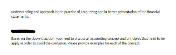 examples the question is below. Accounting is a language of the business.