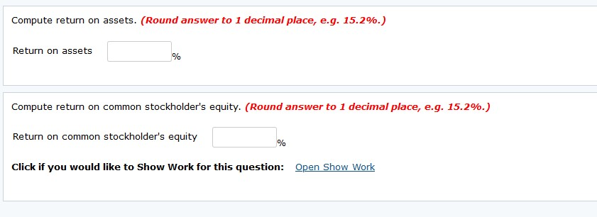 below. $1,500,000 Net sales Cost of goods sold Interest expense Net income