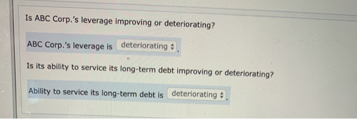 given below: 2020 2019 Total Assets $915,000 $885,000 Total Liabilities 639,000 575,000