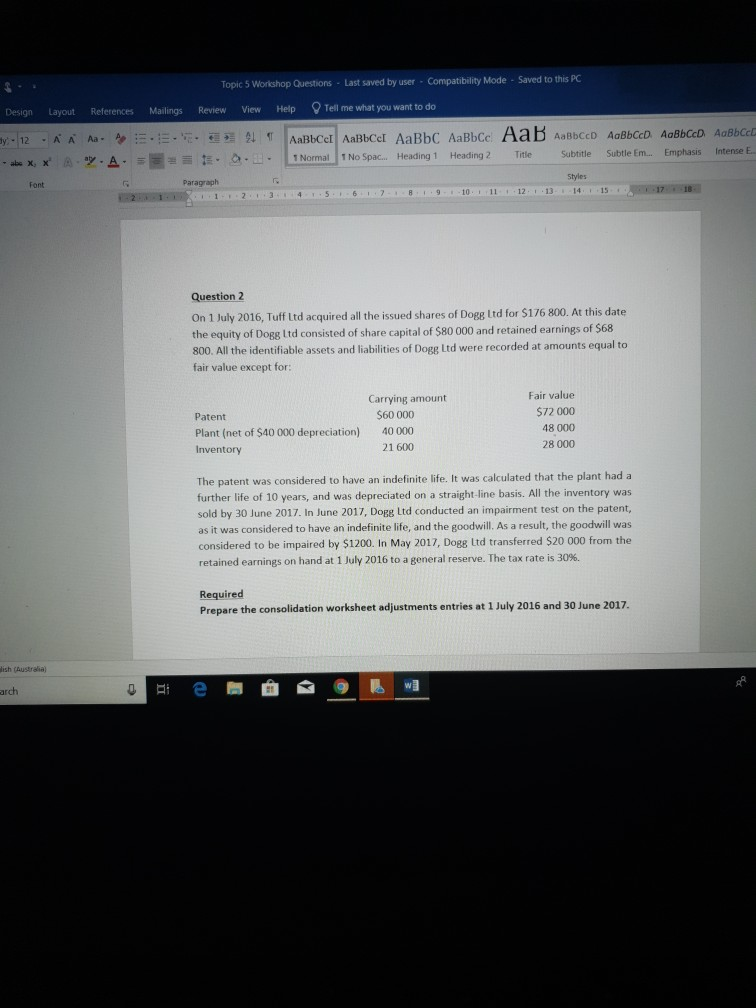 to this PC Draw Design Layout References Mailings Review View Help Tell