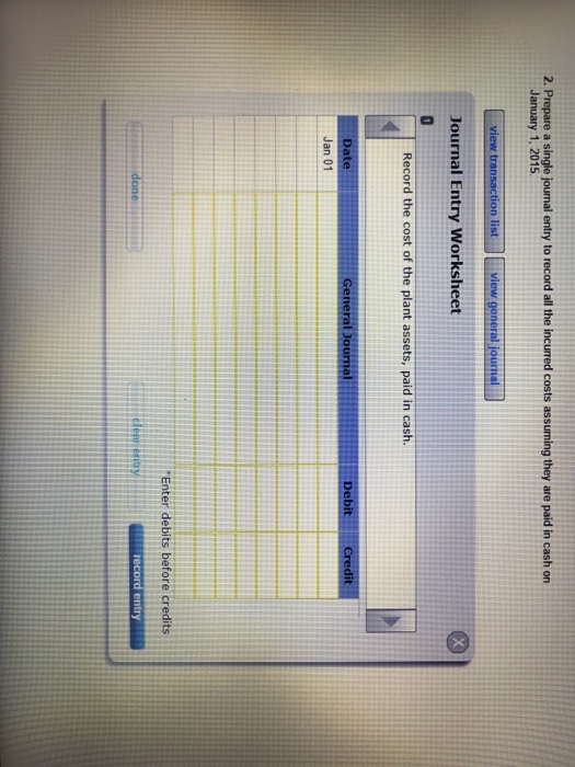 a four-year life and an estimated $16,000 salvage value is installed in