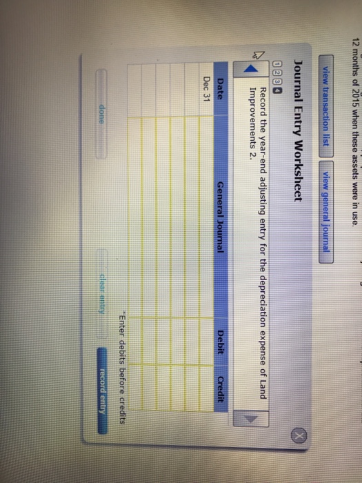 Required: Compute depreciation for each year (and total depreciation of all years