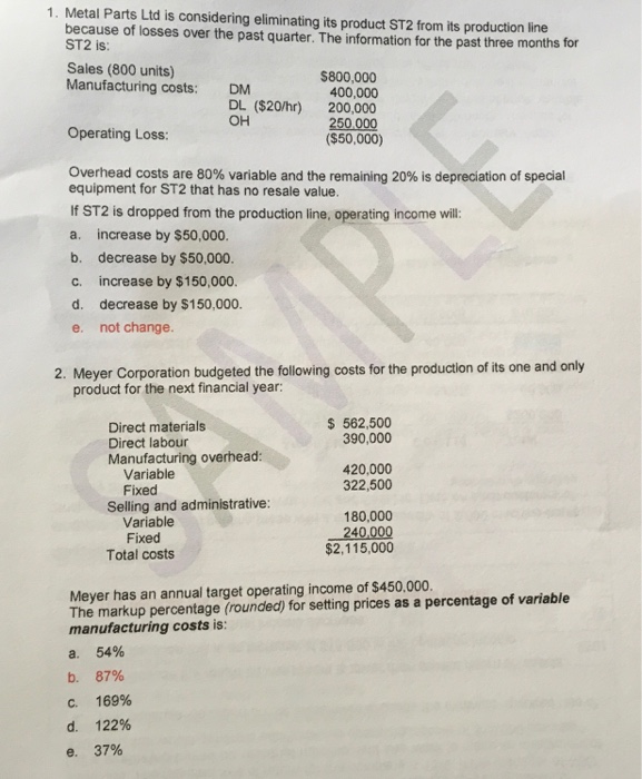  Please explain and show the calculation that how to get those