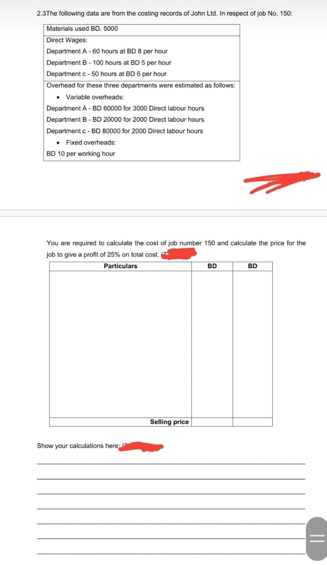 Get the answer in less than an hour and get a high