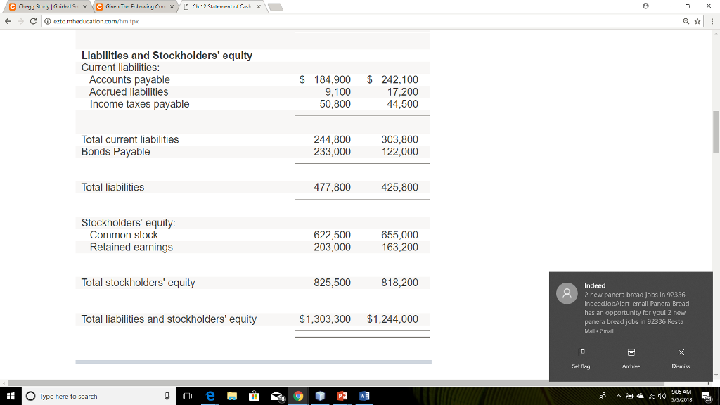 calculate the net cash, operating activities and the statement of cash flows?