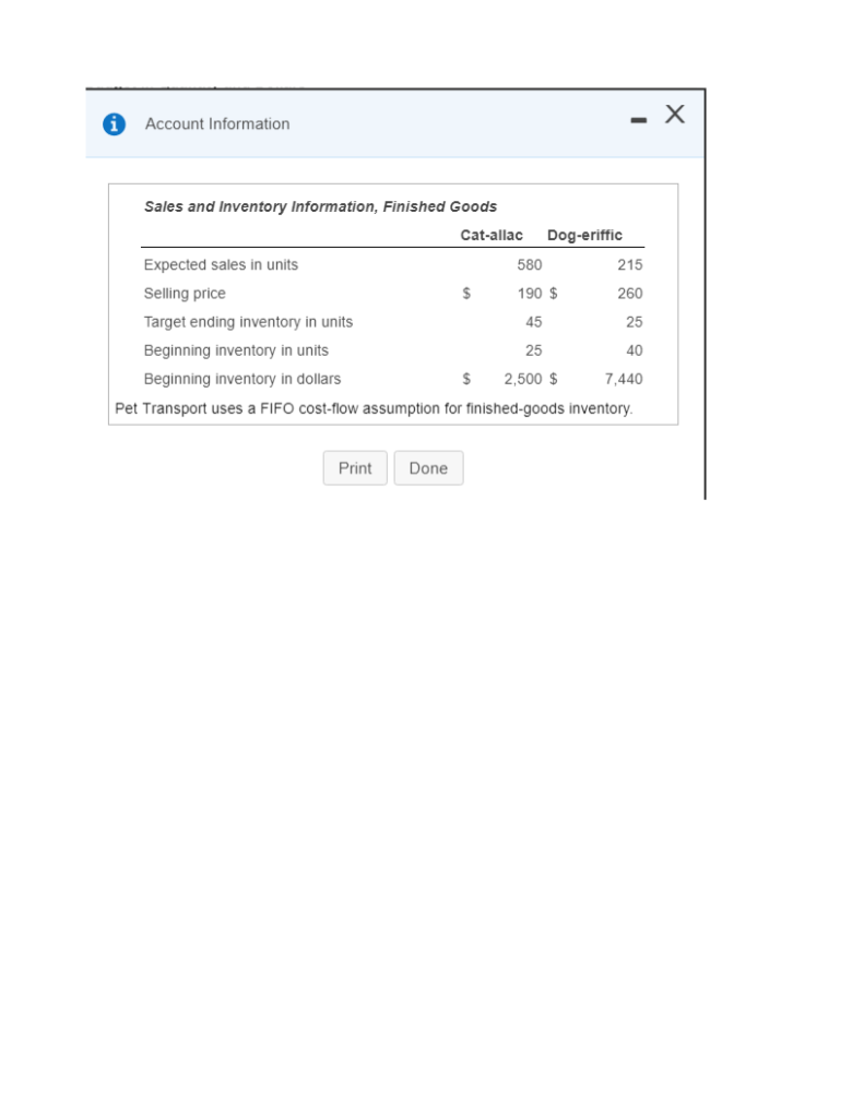 per pound Metal 3 per pound Direct manufacturing labor 14 per direct
