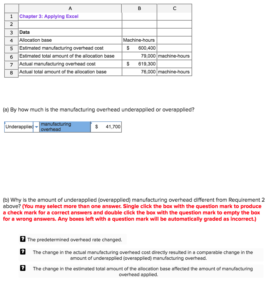 your worksheet so that it looks like this 1 Chapter 3: Applying