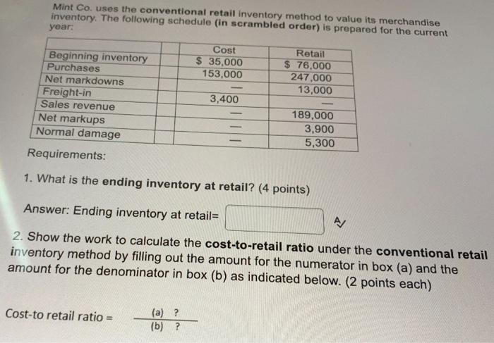 concept can be used for more than once or not at all.