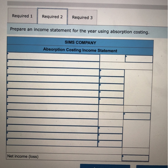 January 1, 2017. Its cost and sales information for this year follows
