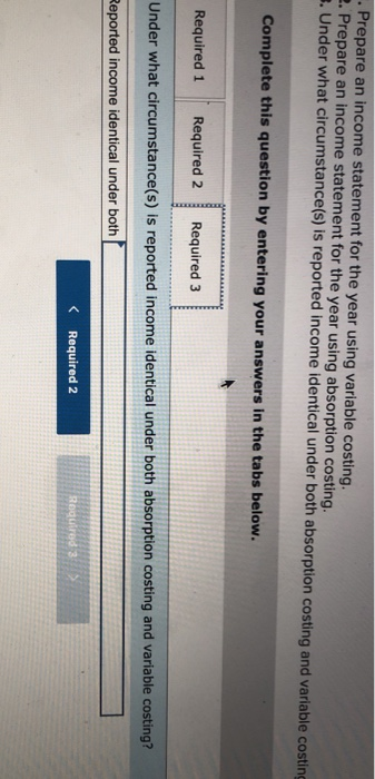 Manufacturing costs Direct materials Direct labor Overhead costs for the year 35