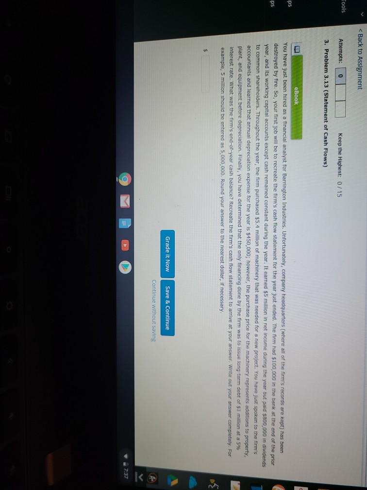 Tools ips < Back to Assignment Attempts: 0 Keep the Highest: 0/15