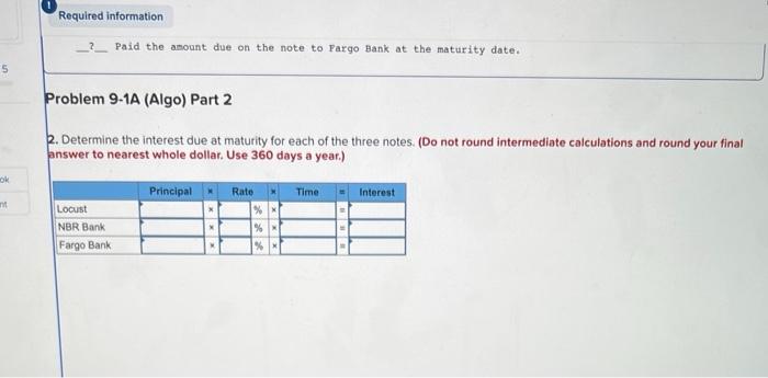 LO P1 [The following information applies to the questions displayed below.] Tyrell