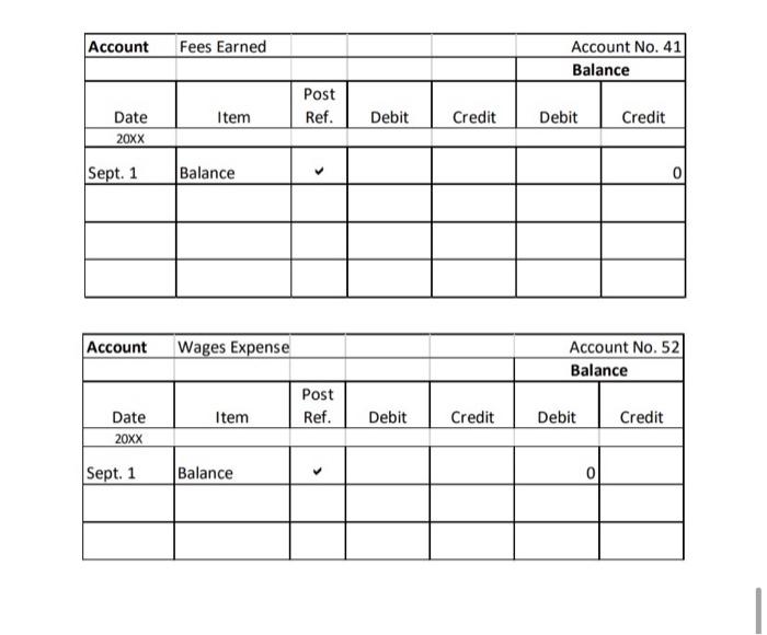 post reference numbers in both the journal and ledger. (Refer to the