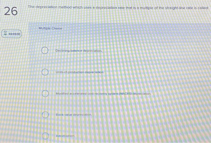 q26-36 q When a note comes due, the difference between the amount