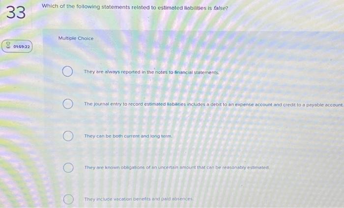 products or services purchased on credit Amounts received in advance from customers