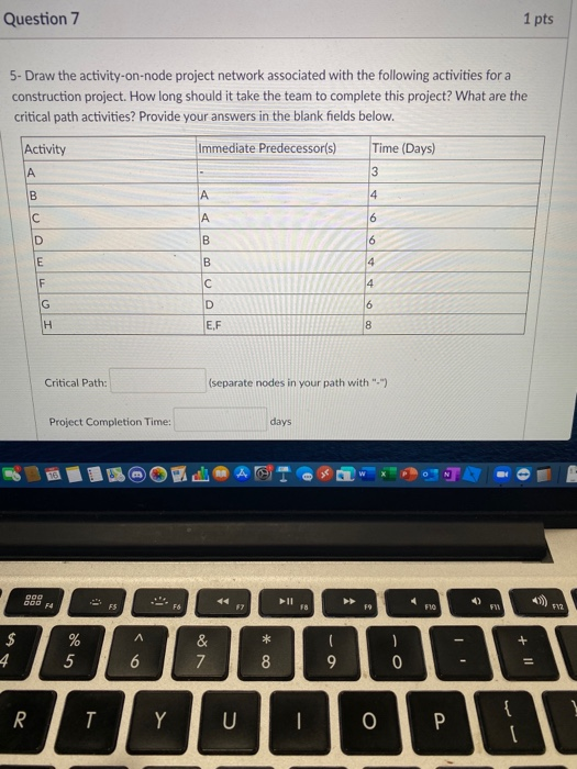 can you help me wirh this question please Question 7 1 pts