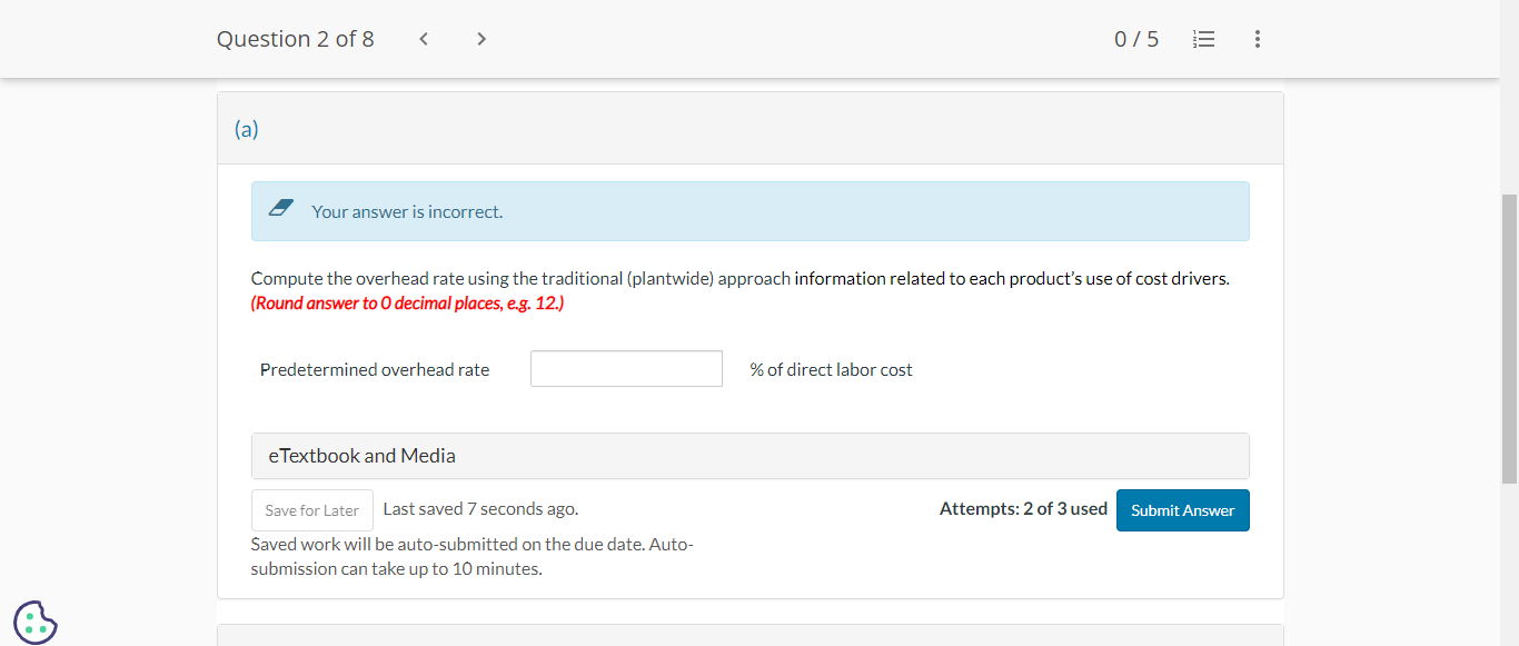 types of handbags: standard and custom. The controller has decided to use