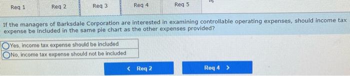 Barksdale income Barksdale Expenses Construct a multi-step income statement using the data