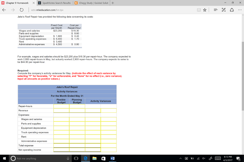  For example, wages and salaries should be $23, 200 plus $16.30