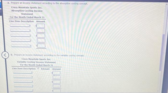 Inc. assembles and sells snowmobile engines. The company began operations on March