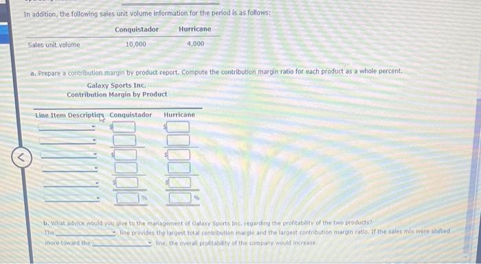 calculations to the nearest cent. a. Prepare an income statement according to