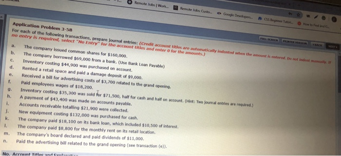  Remote Jobs Work. Reche Jokes Custo... Google Developers Application Problem 3-58