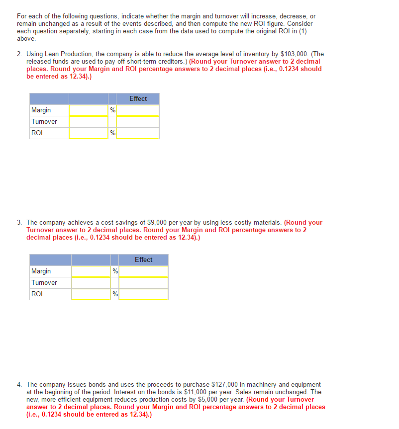 income statement for Huerra Company for last year is given below: Total