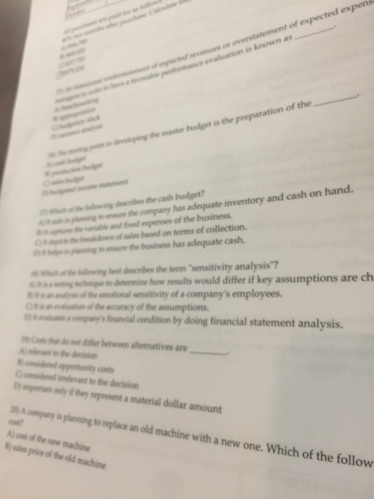  Costs that do not differ between alternatives are relevant to the