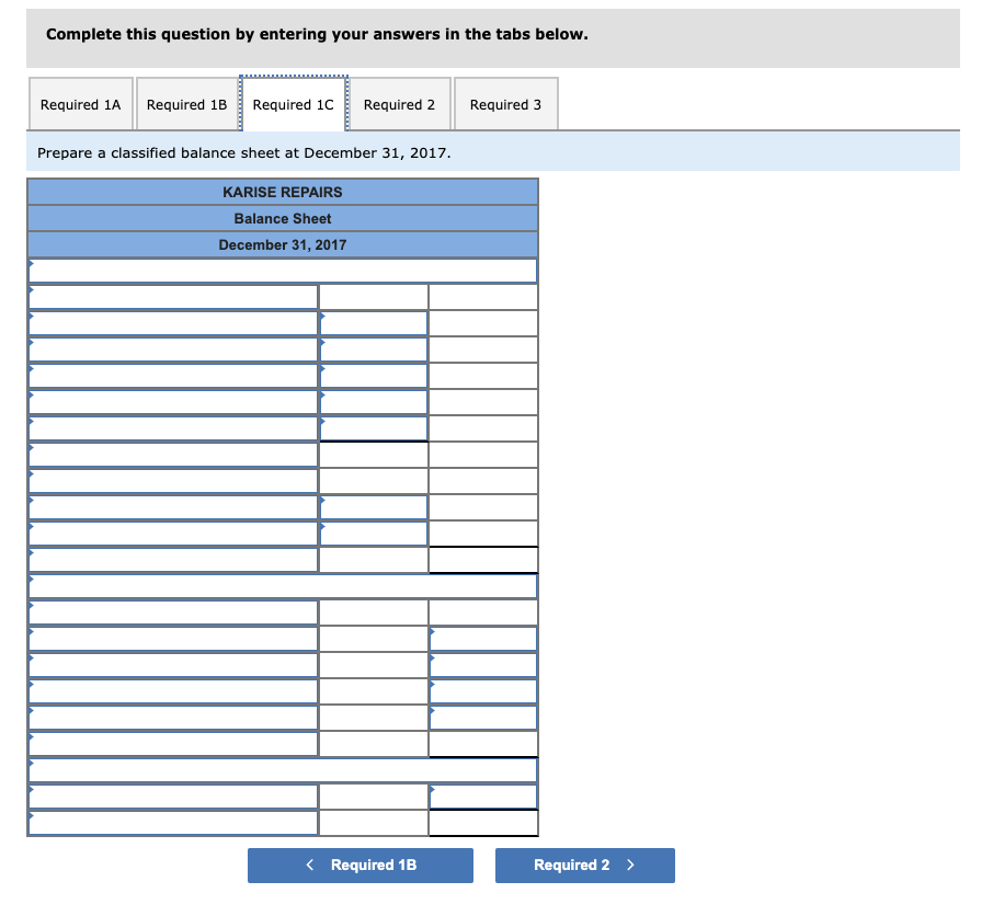 Adjusted Trial Balance December 31, 2017 No. Account Title 101 Cash 124