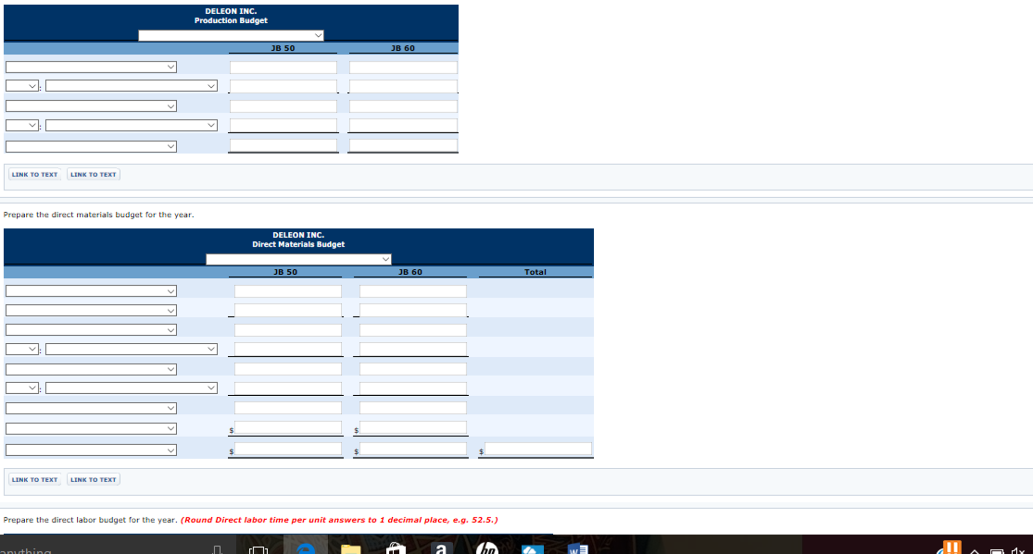 year ending December 31, 2017. Accounting assistants furnish the data shown below.