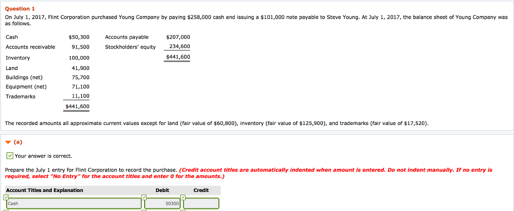 I need help with getting the correct amounts for (b) please. Question