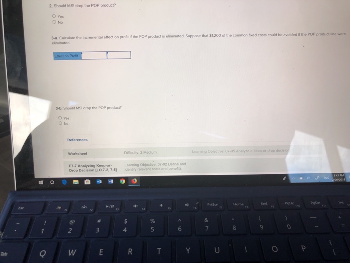 MSI is considering eliminating a product from its Toddie Town Tours collection.