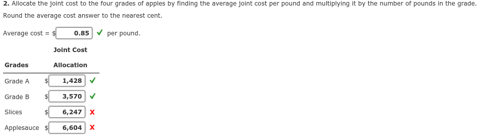 four categories. Grade A are large blemish-free apples that can be sold