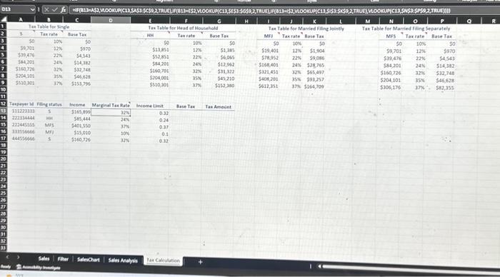  This is an EXCEL question. I need 4 formulas. If you