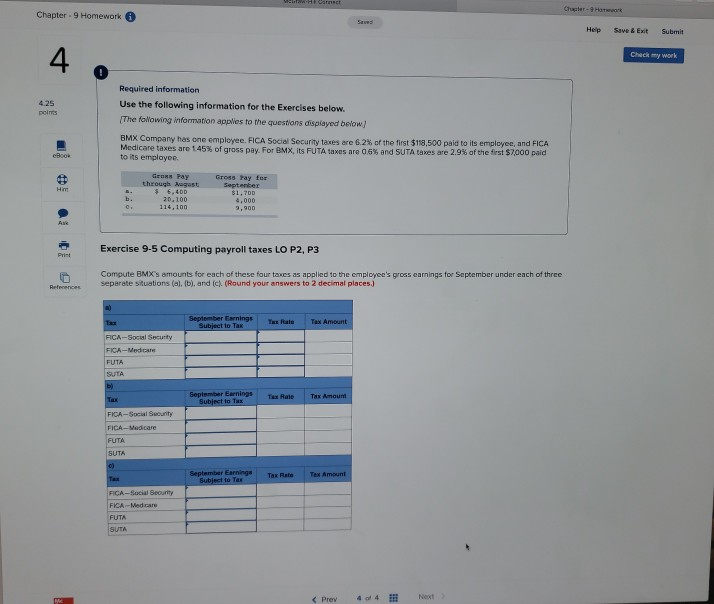  Chapter 9 HOT Chapter 9 Homework Help Save & Ext Submit