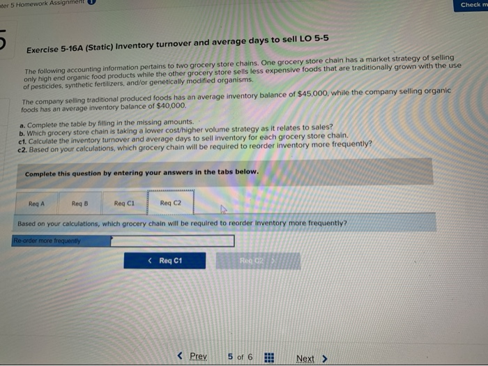 high end organic food products while the other grocery store sells less