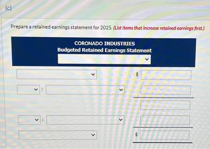 expected to be $18. Coronado uses the first-in, first-out (FIFO) inventory costing