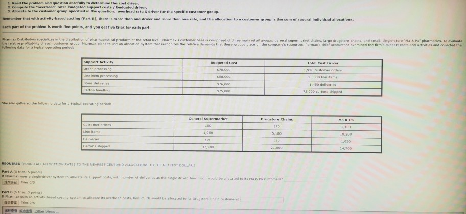 1. Read the problem and question carefully to determine the cost
