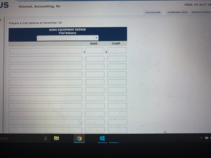 On November 1, 2017, the following were the account balances of Soho