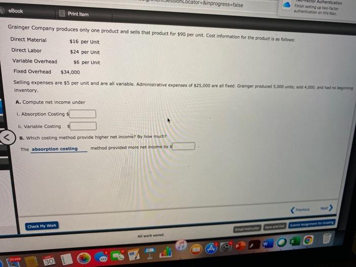  ator=&inprogress=false Authentication Finish setting up two-facts authentication on this Mac eBook