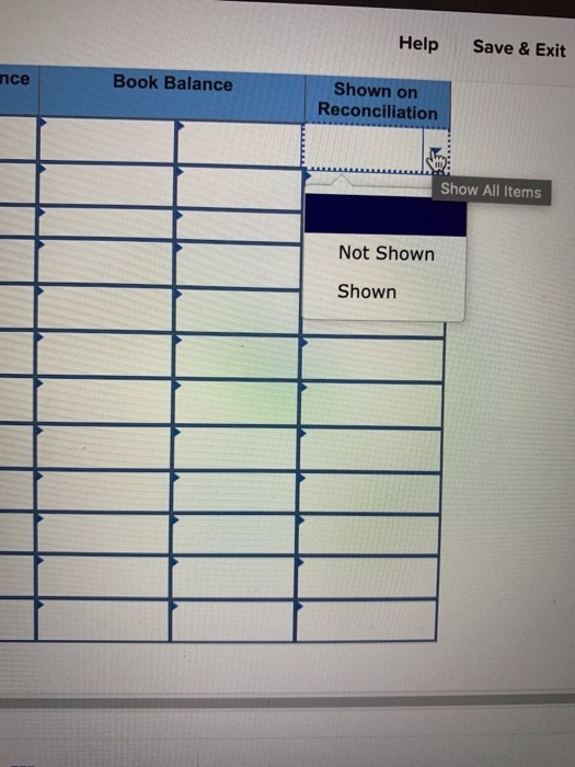 should be added to or subtracted from the book or bank balance,